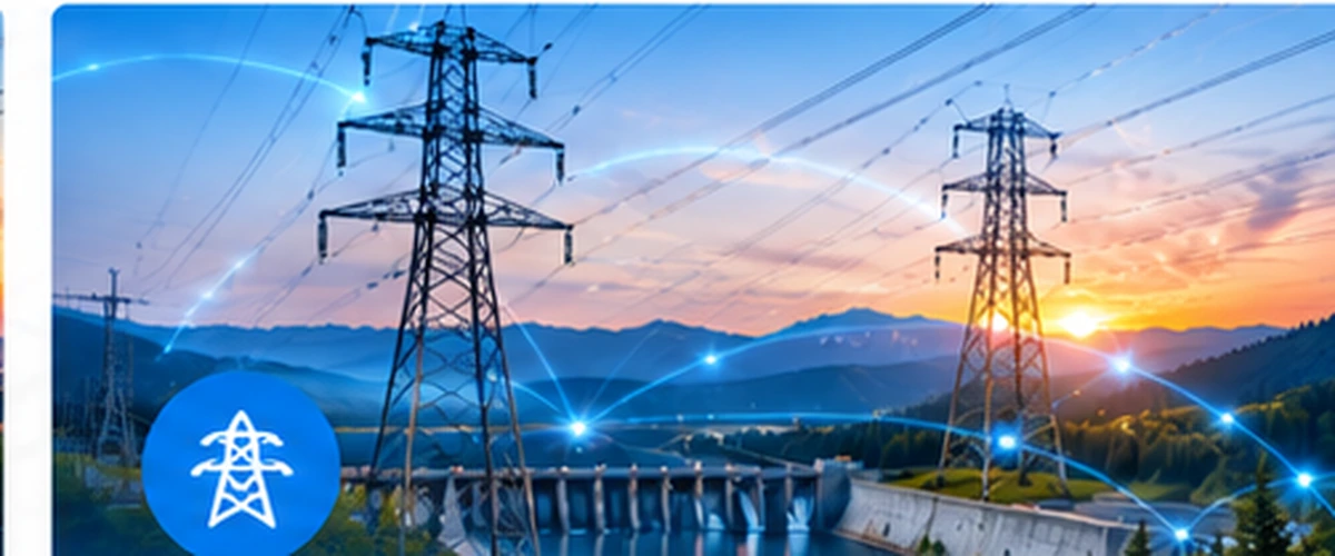 Electric utility transmission network